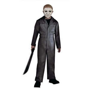Halloween 2 Costume Michael Myers Youth Size Large 12-14 Jumpsuit & Mask